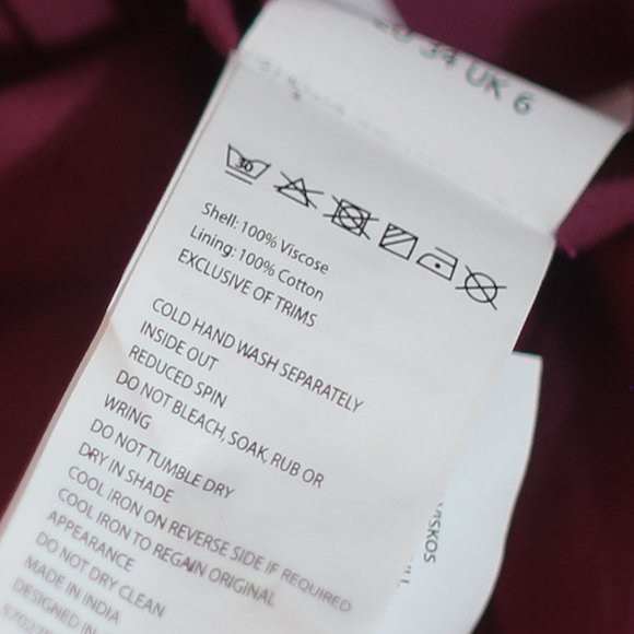 NWT Bardot & Revolve Burgundy Floral Open Back Midi Dress. - Picture 8 of 14